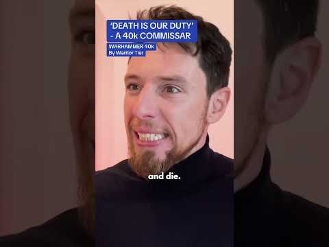 ‘DEATH IS OUR DUTY’ - 40k Commissar