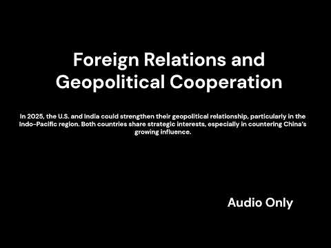 Trump administration role in strengthening U S India relations