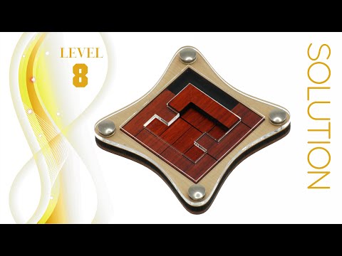 Eingeengt 2 a wood puzzle from Jean Claude Constantin - Solution