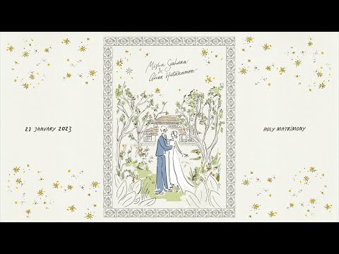 PERAYAAN EKARISTI SAKRAMEN PERKAWINAN MISHA & GHEA | SABTU, 21 JANUARI 2023 | 14.00 WITA | GYGYB