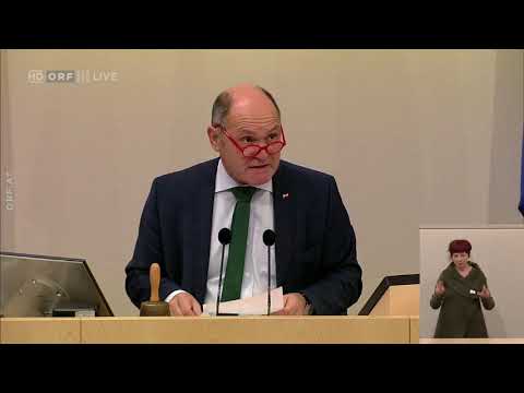 Signation   Sitzungseröffnung   Nationalratssitzung vom 13.12.2018