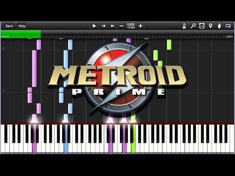 Metroid Prime - Main Menu【Synthesia Remake】