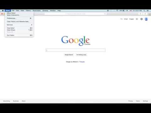 Deleting all history & cache from Safari on Mac OS X