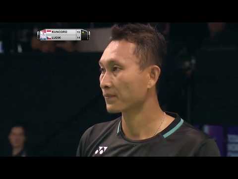 Sony Dwi Kuncoro Vs Milan Ludik [MS R64]  - BWF World Championships 2017 (Tanpa Komentator)