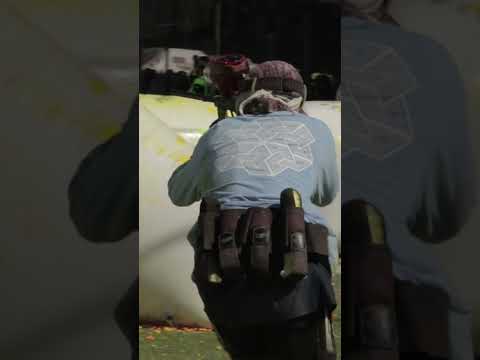 Pro Paintball Players In Action