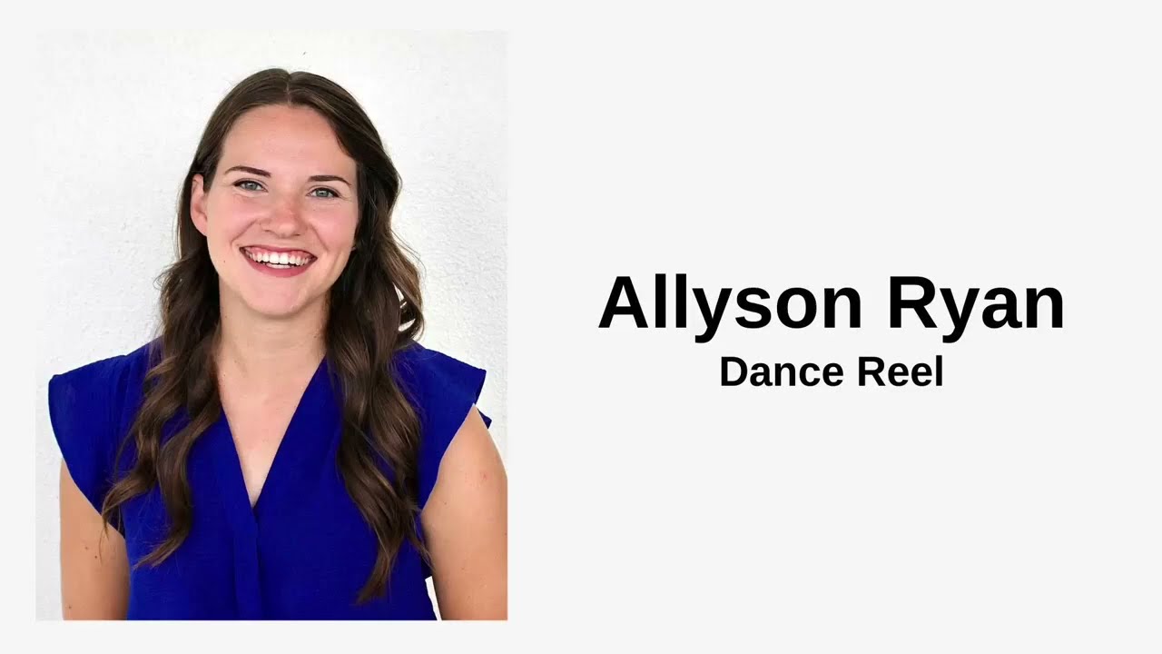 Promotional video thumbnail 2 for Allyson Ryan - Singer/Dancer/Actor