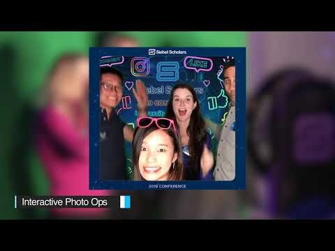 Siebel Scholars: interactive / immersive event