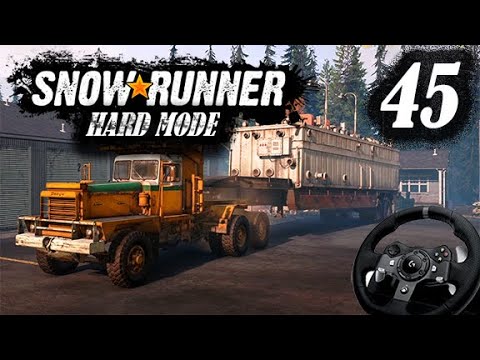 SnowRunner - Hard Mode - Shortcut Or Big Mistake - Episode 45