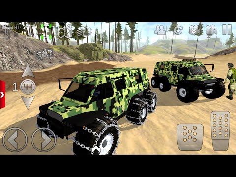 US Offroad Military Truck - Extreme Army Transport Driver #1 - Android IOS GamePlay