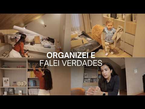 super organization on the third floor of the house & saying things you need to hear