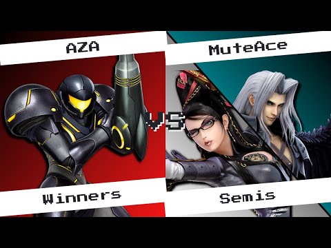 Aza (Samus) Vs. MuteAce (Sephiroth/Bayonetta)
