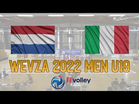 WEVZA 2022 MEN U19 NETHERLANDS - ITALY