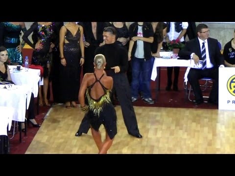 Yuriy Simachev - Anastasia Klokotova, Prague Open 2011, WDSF Int. open latin, 3. round - chachacha