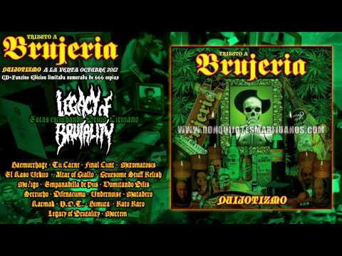 Legacy Of Brutality - Brujo Cirujano - CD Tributo a Brujeria