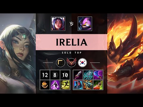 Irelia Top vs Kennen - KR Grandmaster Patch 25.17