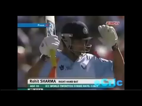 Rohit Sharma's Game-Changing 30* (16) from 2007 T20 World Cup Final vs Pakistan