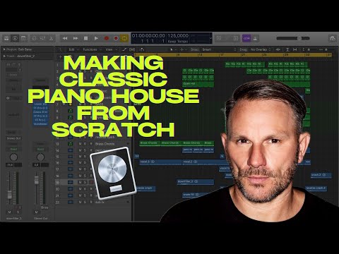 Making Classic House with Piano in Logic Pro X from Scratch (Toolroom, Mark Knight)