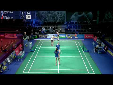 Match point - France (Lefel / Tran) vs Netherlands (Piek / Seinen) - EMTC 2019