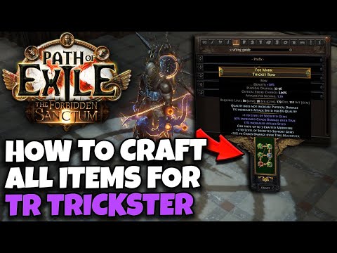 [POE 3.20] HOW TO CRAFT ITEMS FOR TOXIC RAIN TRICKSTER - BUILD GUIDE PART 2