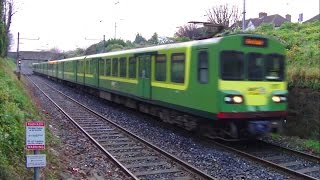 preview picture of video '8100 Class Dart Train number 8117 - Glenageary Station, Dublin'