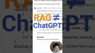 This Separates RAG from Standard ChatGPT #machinelearning #chatgpt #rag