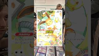 Collector got this Eevee ETB promo 👀 are these better SEALED or ripped? 🤔#pokemoncards #pokemontcg