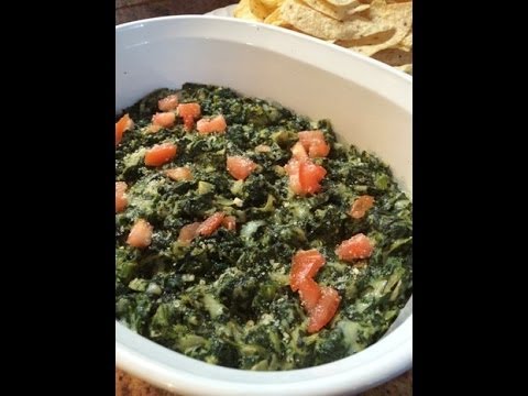 Holiday Series: #2 Spinach & Artichoke Dip Appetizer (Cooking with Carolyn)