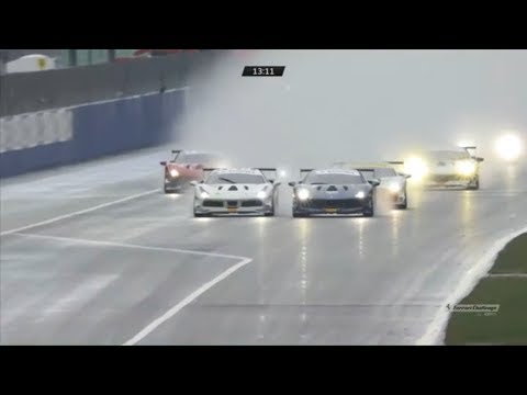 Ferrari Challenge Asia Pacific 2018. Race 1 Autodromo Nazionale Monza. Last Laps
