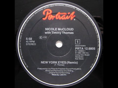 Nicole & Timmy Thomas -  New York Eyes (1985)