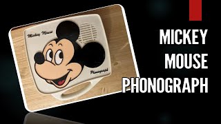 This 1970s Mickey Mouse Record Player Was DEAD... Watch the Rebuild + Demo Restoration