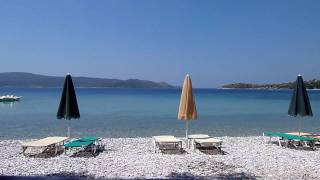 preview picture of video '30 seconds Samos: beach in Klima bay & strait of Samos'