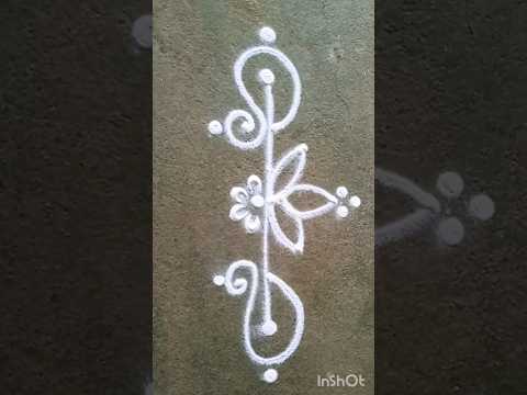 Side designs for muggulu #borderrangoli #sideborderdesign #ashadammuggulu