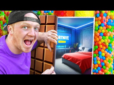 I Built a SECRET Room In My Candy Shop!