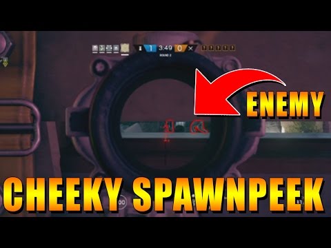 The Cheekiest Spawn Peek!!! (Coastline) - Rainbow Six Siege