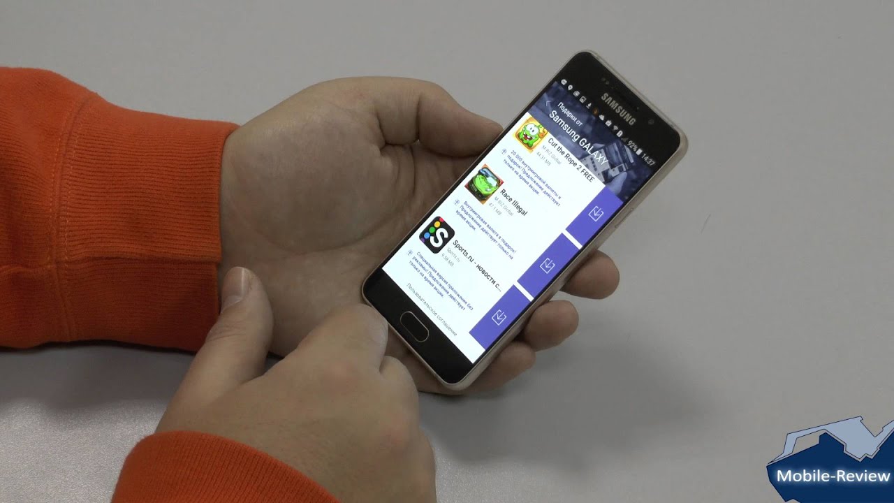 Смартфон Samsung (A310F) Galaxy A3 (2016) Duos 16Gb LTE Pink Gold