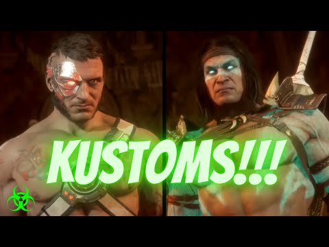KUSTOMS ARE KOMING!!! Biohazard (Kano) vs Furious Pillow (Kotal Kahn)
