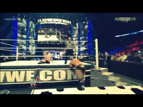 The Rock Vs CM Punk - Elimination Chamber 2013 - Highlights
