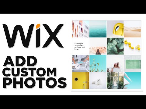 Wix Gallery Tutorial 2025 - How to Add Custom Photos on your Wix website