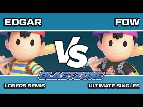 PSG Blastzone: Edgar (Ness) vs FOW (Ness) - Losers Semis