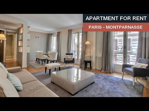 Apartment Tour - Classy 1-bedroom for rent in Paris Montparnasse, near Jardin du Luxembourg - T06950