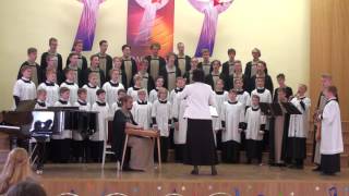 Download lagu St. Michael's Boys Choir, Estonia. 'Kyrie', 'Rex Virginum' (from Codex Las Huelgas XIII - XIV cent.) mp3