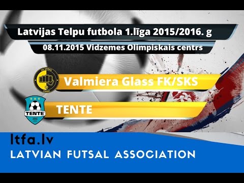 Valmiera Glass FK/SKS - TENTE [LTFA 1. līga 2015/16 [Highlights]