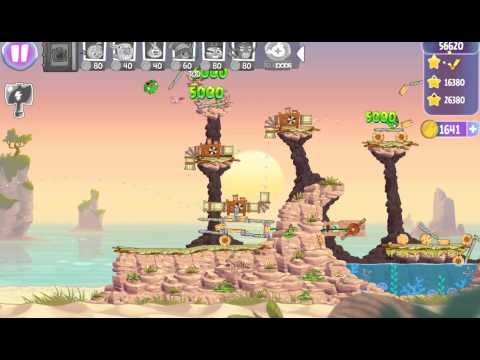 Angry Birds Stella level 56 episode 2 3 stars HD Walkthrough