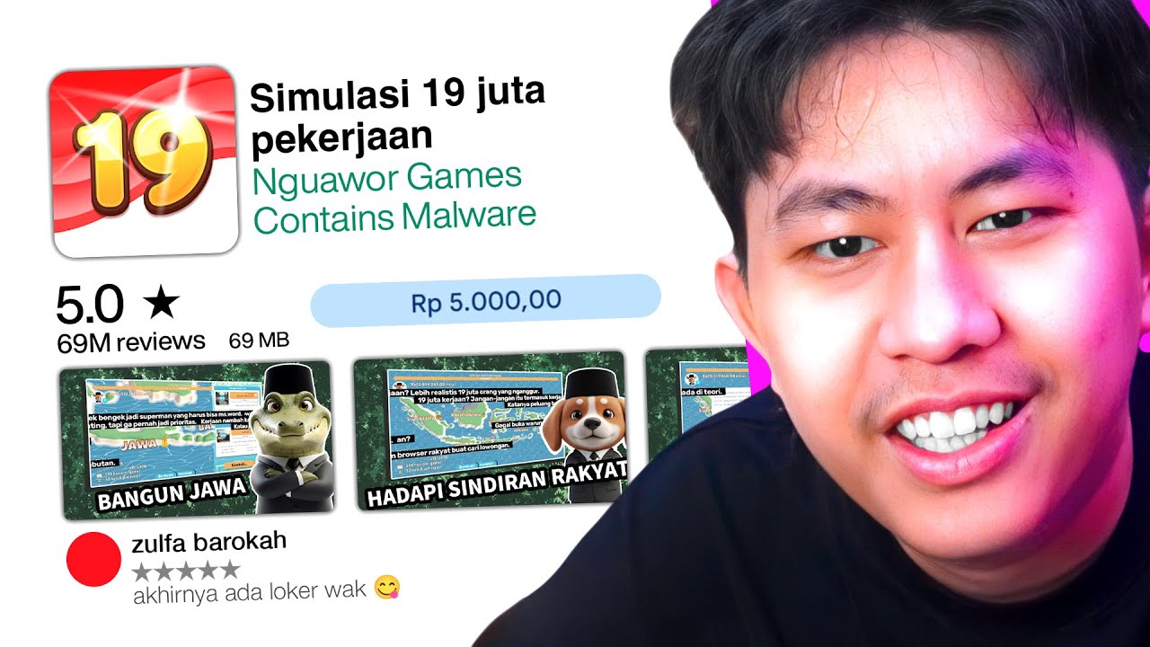 akhirnya rilis juga.. mana pekerjaannya dawg 🥀 - GAME NGUAWOR PLAYSTORE