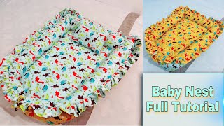 How To Make A Baby Nest | Full Tutorial For Baby Nest | 2 in 1 Baby Nest | eVin’s Work