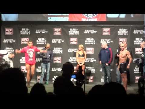 UFC on FUEL TV 7: Weight-Ins Stanislav Nedkov VS Tom Watson