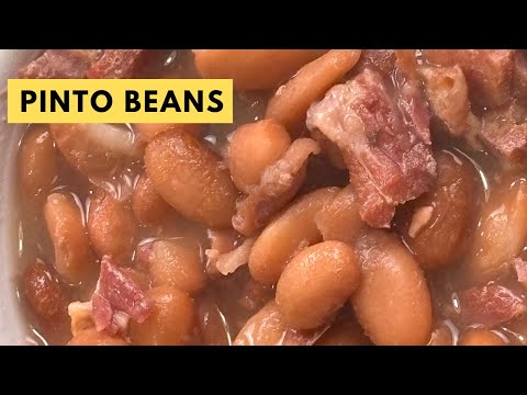 Pinto Beans - Southern Style in Pressure Cooker