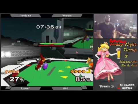 Friday Night Turnip #3 Winners Quarters - Foxnard (Fox) vs J666 (Link) - SSBM