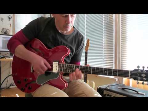 Bare Knuckle PG Blues in a Gibson ES 335