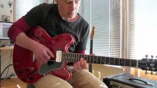 Bare Knuckle PG Blues in a Gibson ES 335